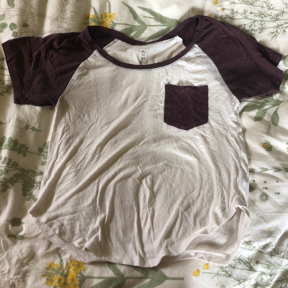 Shortsleeved baseball tee